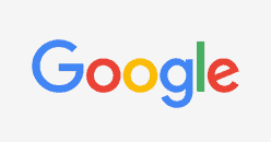 a white background with the google logo.